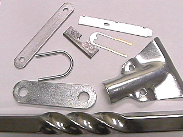 Various cutting embossing and stamping parts